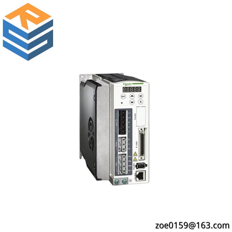 schneider_lxm23du10m3x_servo_drive.jpg Schneider Electric LXM23DU10M3X Lexium 23 AC Servo Drive