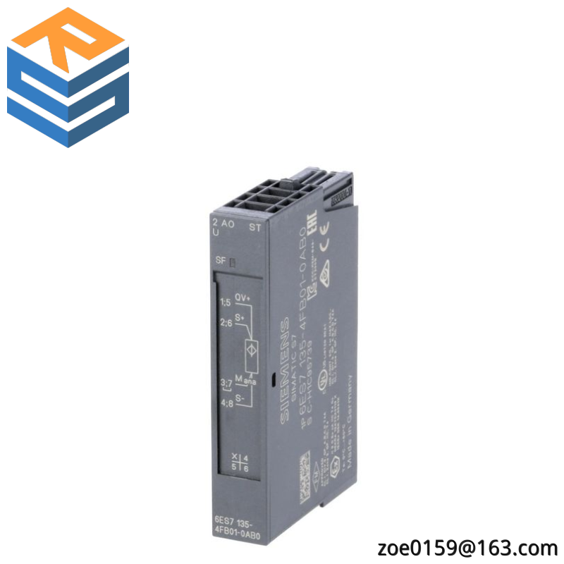 6es7135-4fb01-0ab0_siemens_electronics_module.png SIEMENS 6ES7135-4FB01-0AB0 - Advanced Electronic Module for Industrial Control